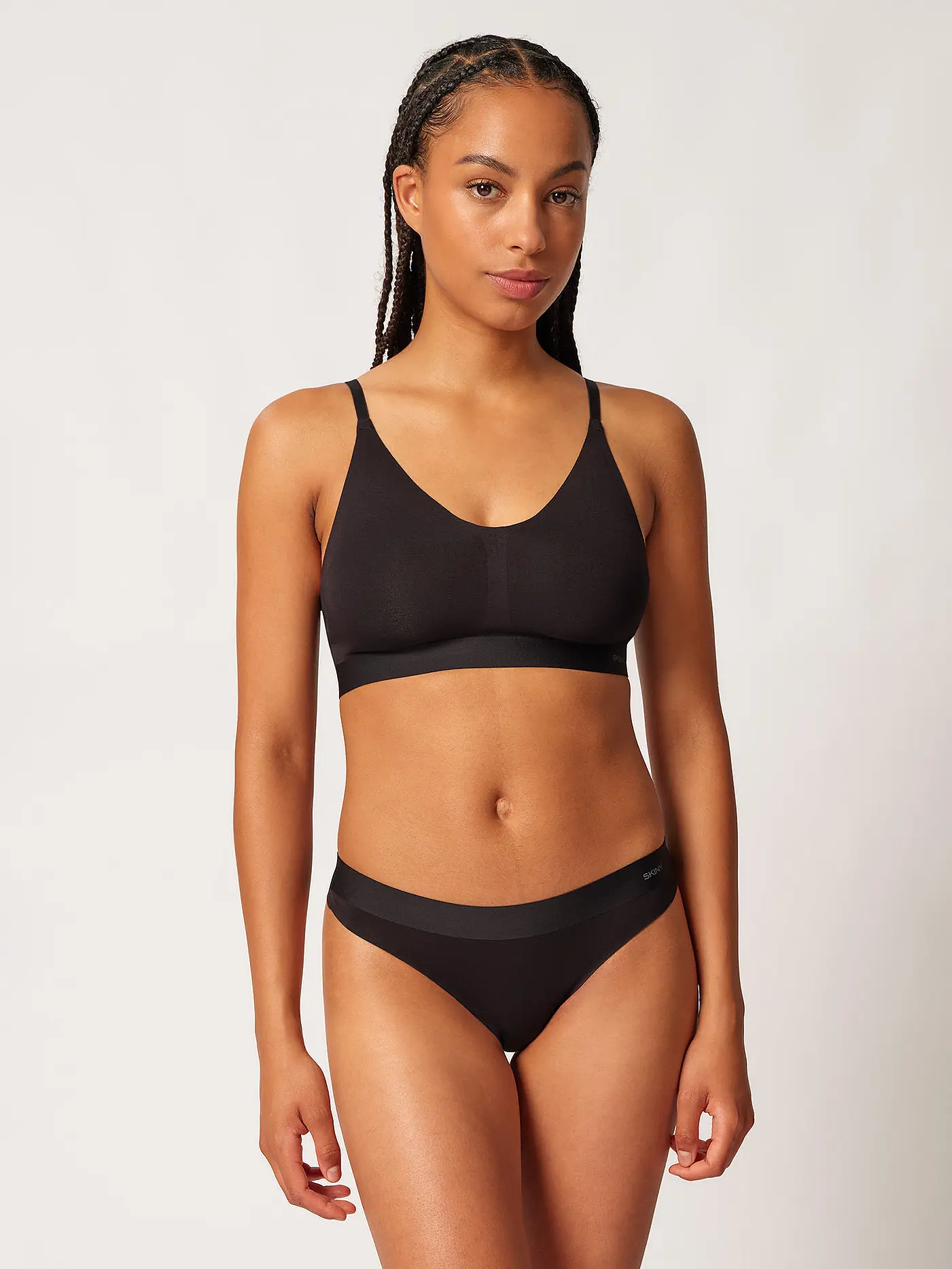 SKINY | BH ohne Bügel black | schwarz